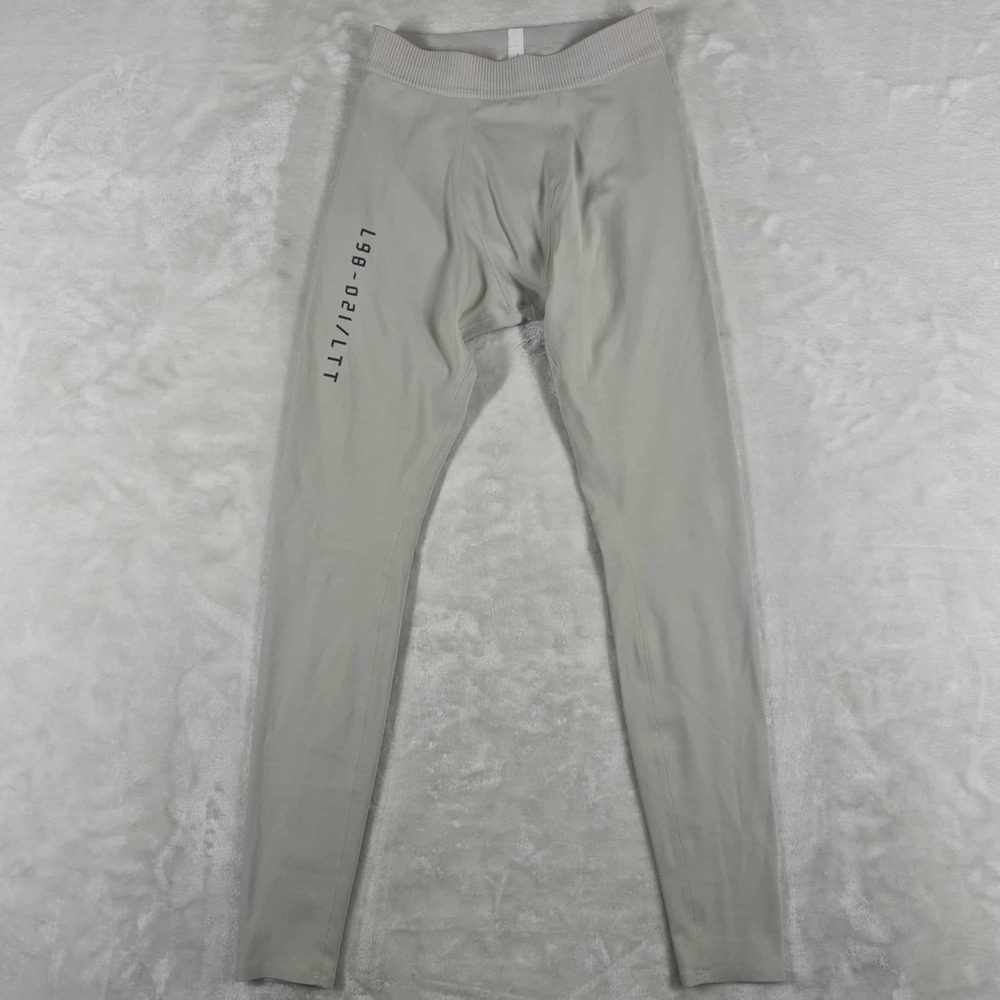 Lululemon License To Train Tight Leggings Men's Medium Gray Pull On Gym LM5AH2S